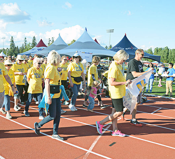Canadian Cancer Society Relay For Life Walkathon